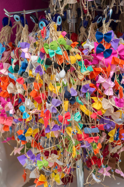 istock Collection of  colored bows and ribbons 938102200