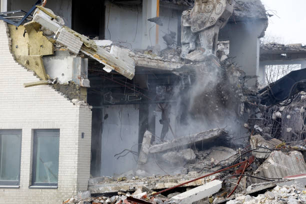 istock demolition of the old house 938105384