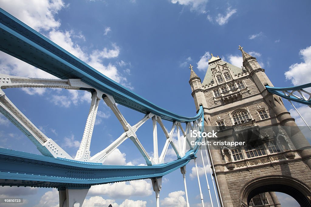 Tower Bridge, Londra - Foto stock royalty-free di Ambientazione esterna