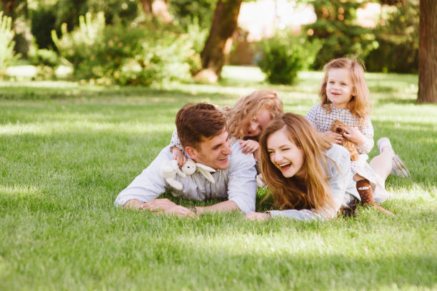 istock Family spending time together in park 938108308