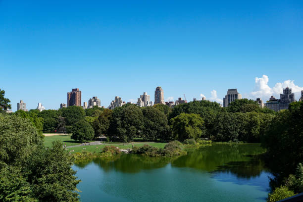 istock Central Park Lakes and Manhattan View 938116706