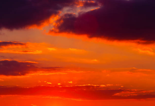 istock Beautiful sunset with colorful clouds 938130424