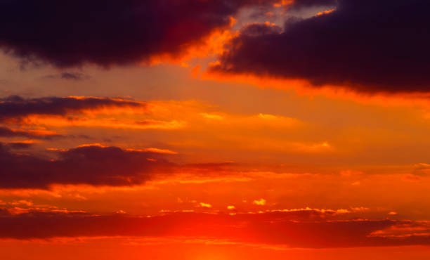 istock Beautiful sunset with colorful clouds 938130712