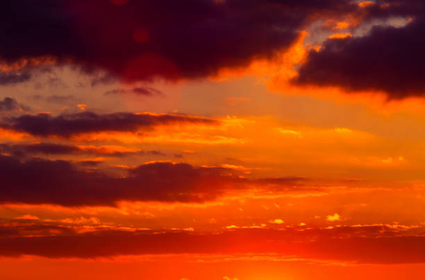 istock Beautiful sunset with colorful clouds 938130730