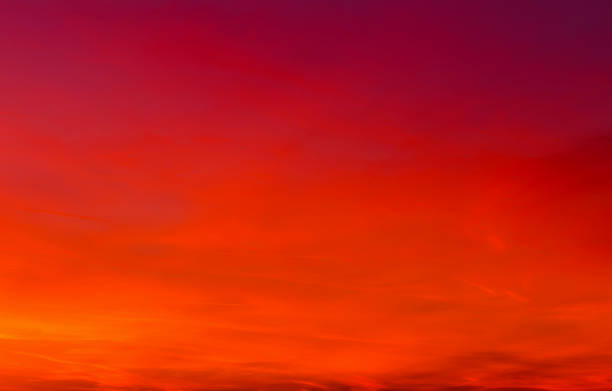 istock Beautiful sunset with colorful clouds 938130858