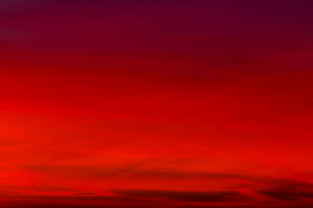 istock Beautiful sunset with colorful clouds 938131052