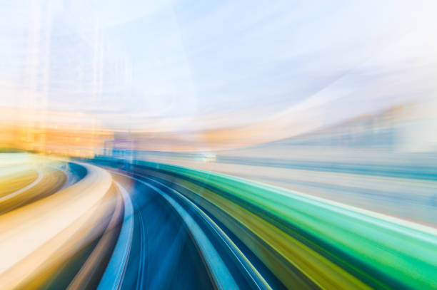 istock Speed motion in urban highway road tunnel 938138384