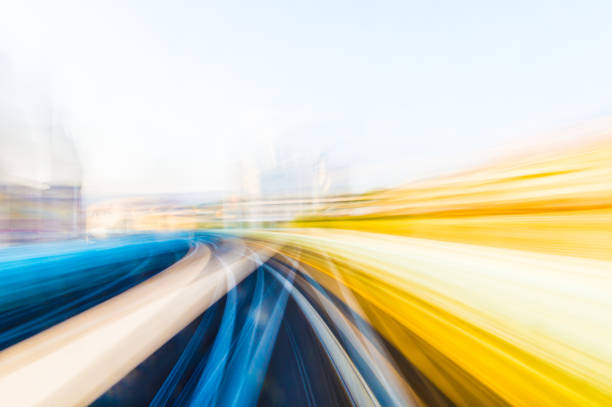 istock Speed motion in urban highway road tunnel 938138440