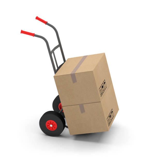 istock Moving cart truck dolly 938138778