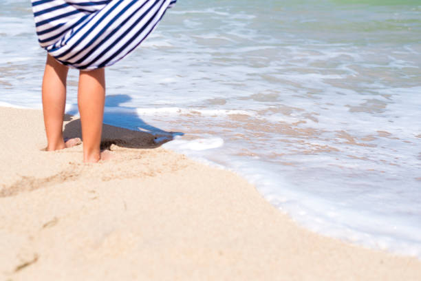 istock Little girl on the beach 938140914