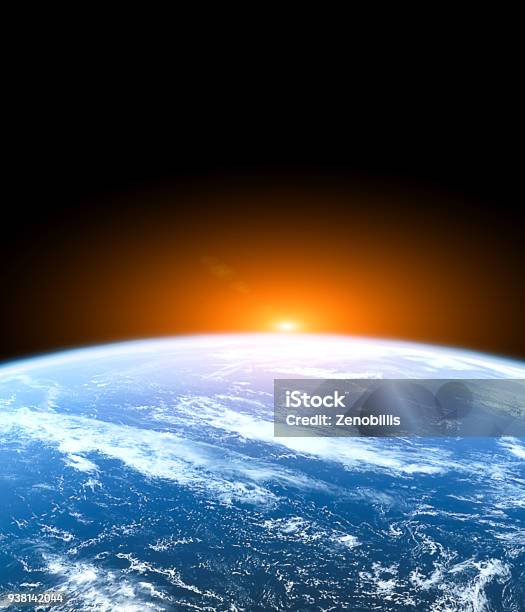 Planet Earth From The Space Stock Photo - Download Image Now - Globe - Navigational Equipment, Planet Earth, Satellite View