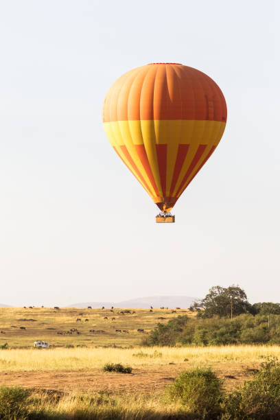 istock In a balloon over the great plain of Masai Mara. Kenya 938149482