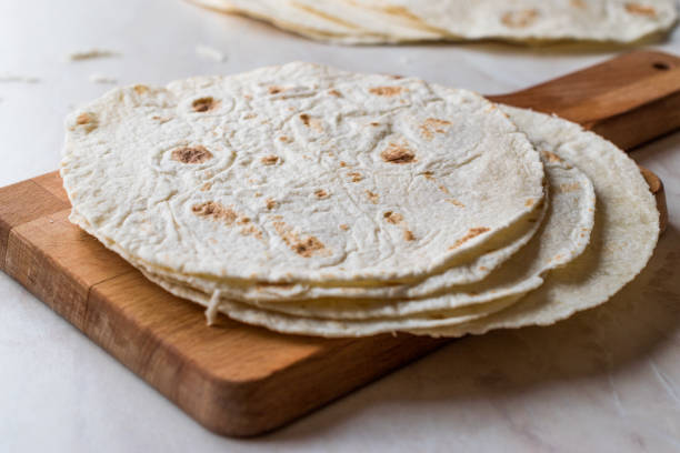 istock Homemade Mexican Tortillas for Tostada 938149626