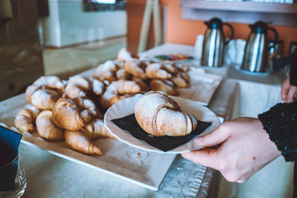 istock Yummy batch of croissants 938159464