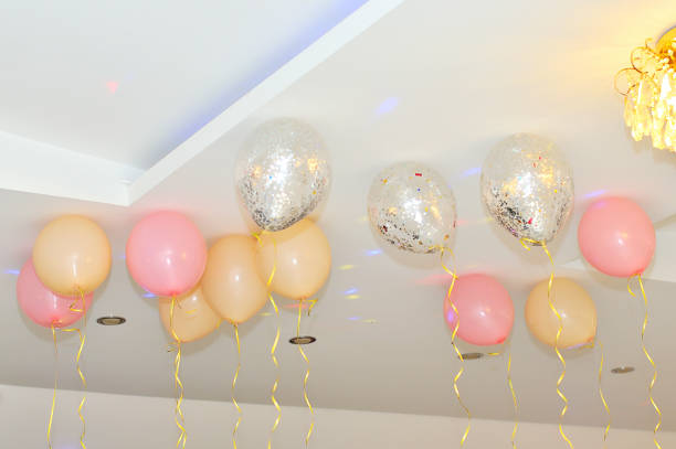 istock Balloons background. New Year concept 938162032