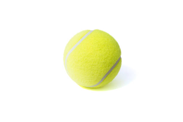istock Tennis ball isolates on the white background 938162230