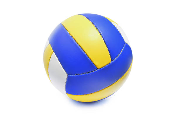 istock Volleyball ball isolated in white background 938162840