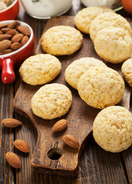 istock Homemade almond cookies 938167368