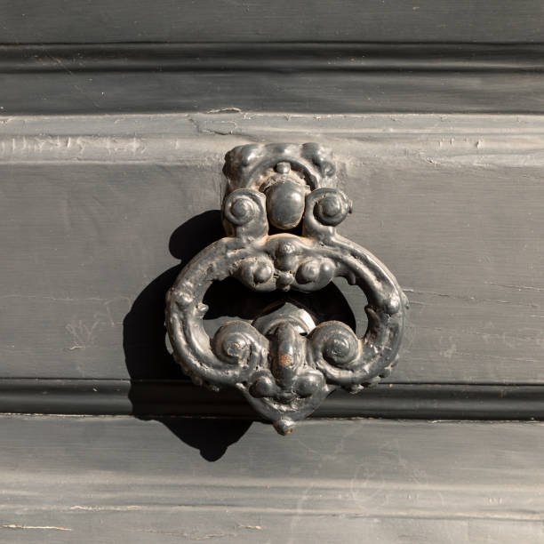 istock Italy: Close up of rustic old door 938179316
