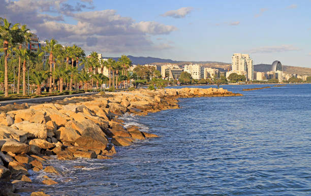 istock sea front promenade in the city Limassol 938197868