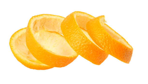 istock fresh orange peel isolated on white background 938204860