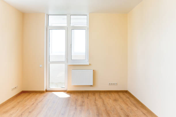 istock Living room interior of empty room 938205618