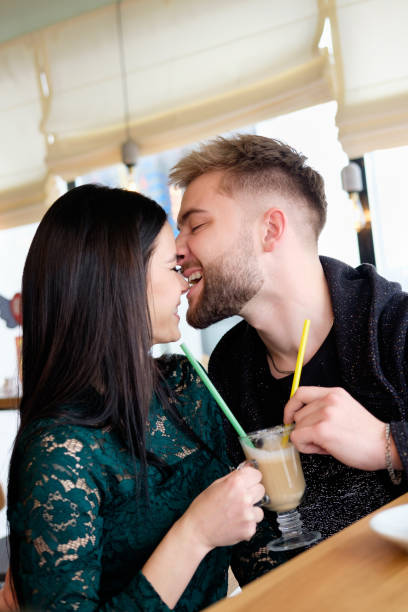 istock brunette girl with her boyfriend have fun 938222152