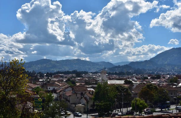 istock Panoramic City Views of Cuenca Ecuador from above 938222738