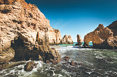 tip of piety rock formation, portugal