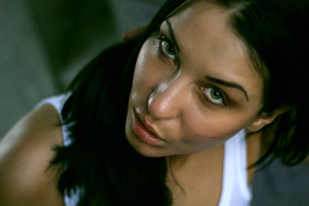 istock Serious beautiful woman portrait 938231118