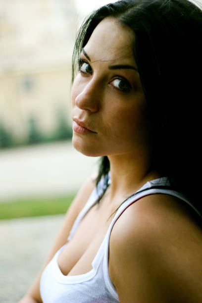istock Beautiful woman portrait 938231366