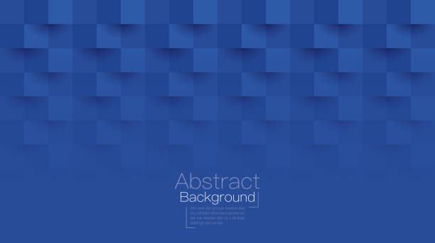 ilustrații de stoc cu vector de fundal abstract albastru. - pătrat