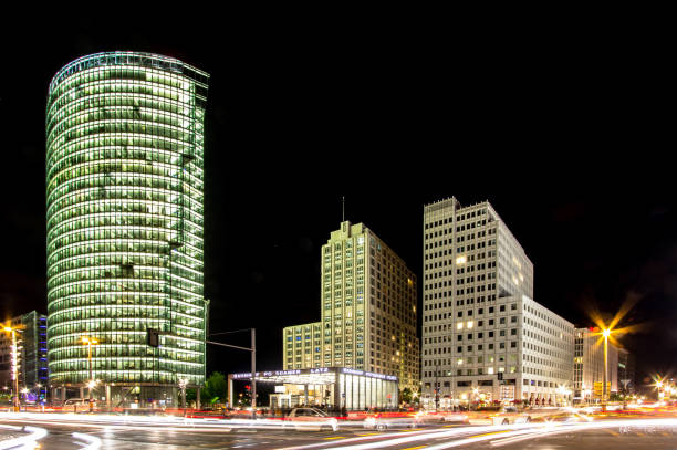 istock Potzdamer Platz in Berlin at night, Germany 938254050