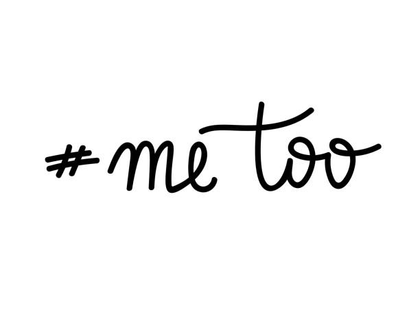 istock Me too hand lettering. A call to stand against sexual harassment, assault and violence toward women. Feminist phrase or slogan. Movement against sexual assault, harassment and violence. Vector 938255126