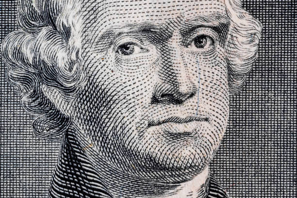 istock Thomas Jefferson portrait close-up on 2 dollar banknote 938265858