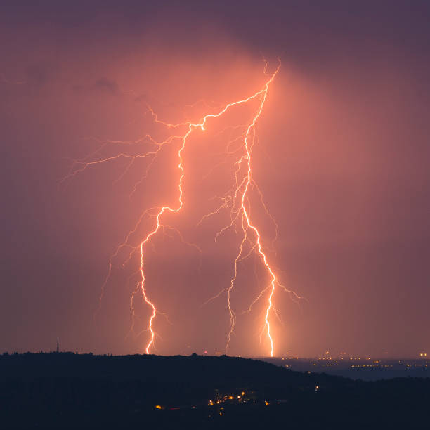 istock The colors of lightning 938291810