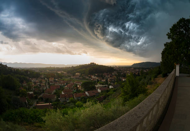 istock Dramatic sky during summer storm in Slovenia 938292166