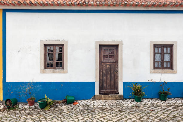 istock Colorful wooden facade 938298984