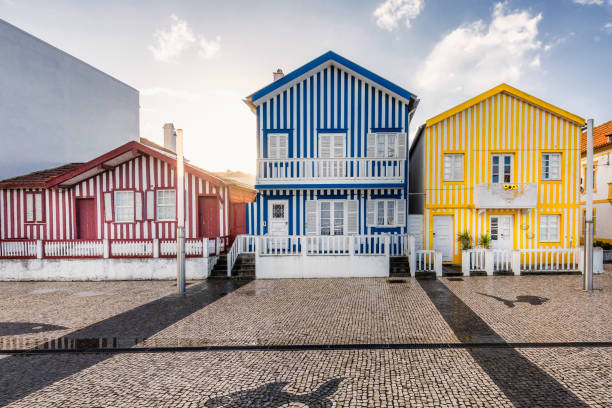 istock Colorful wooden facade 938301880