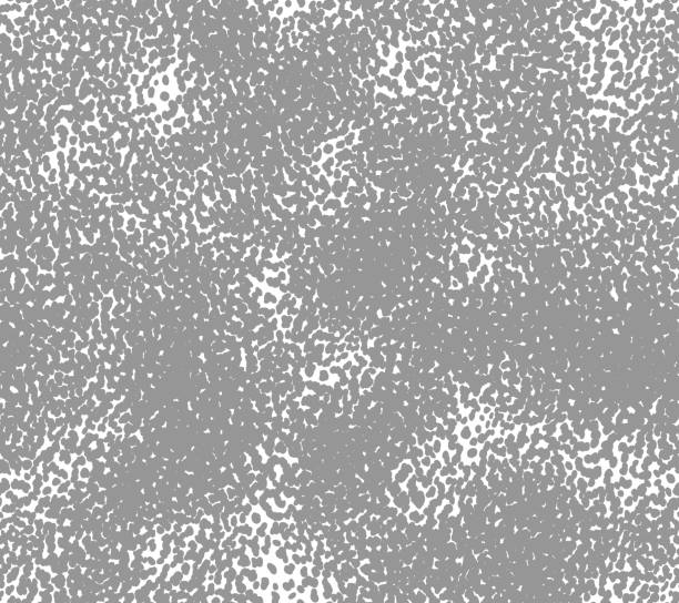 Seamless texture of sand or fabric Seamless vector texture in close-up images of velour fabric in shades of gray or Brownian motion of micro-organisms leather backgrounds textured suede stock illustrations