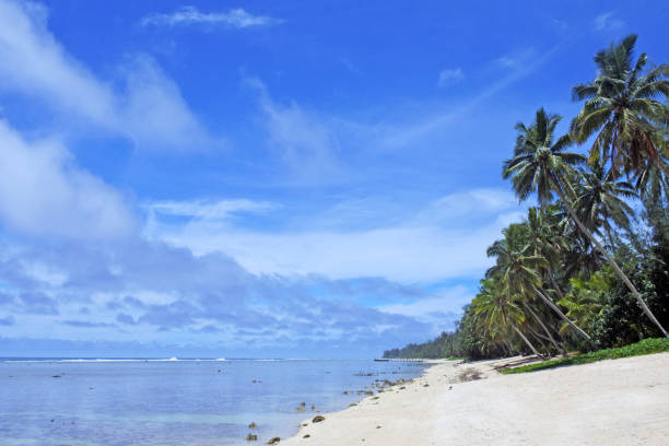 istock Landscape Titikaveka beach Rarotonga Cook Islands 938311162