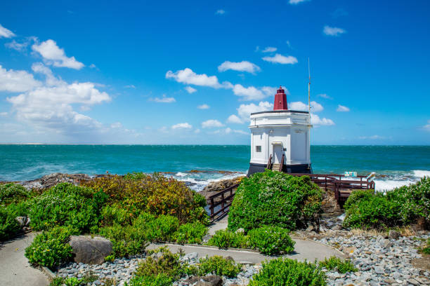 istock Stirling point lighthouse, Bluff, New Zealand 938314596