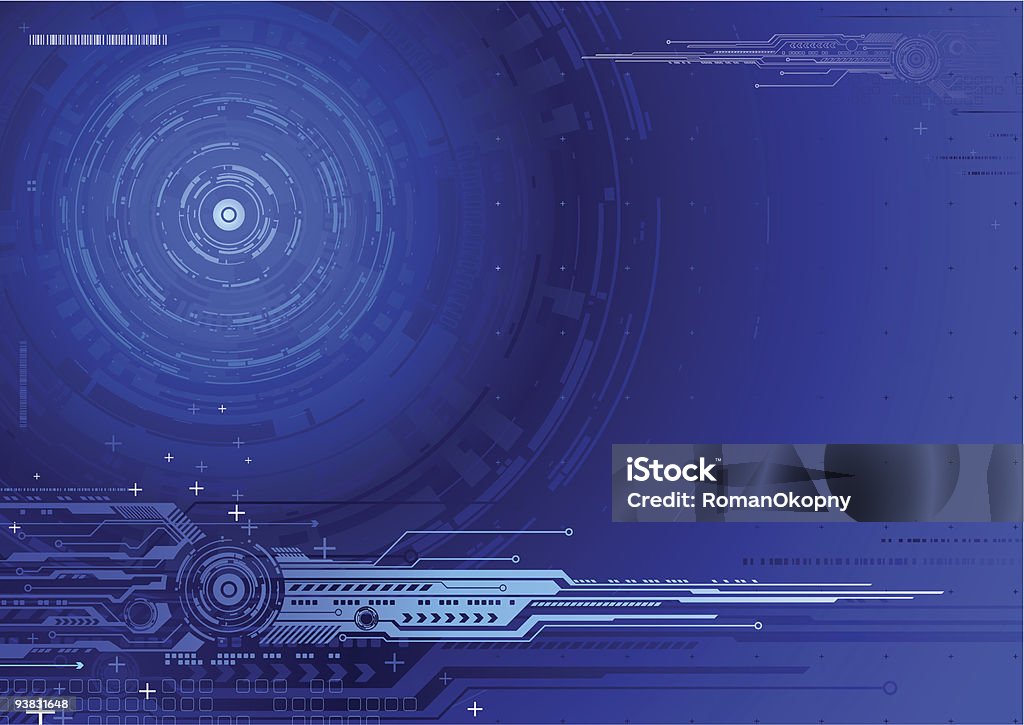 Moderne Komposition - Lizenzfrei Globale Kommunikation Vektorgrafik