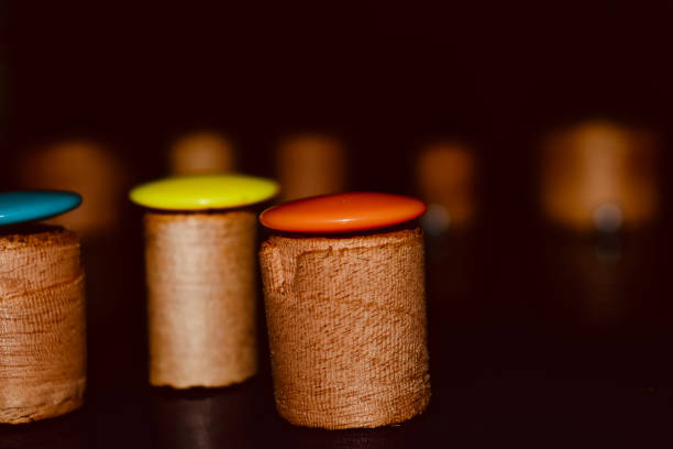 istock Stylish wooden objects unique stock photo 938320474