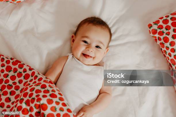 Happy Baby Stock Photo - Download Image Now - Baby - Human Age, Newborn, Smiling