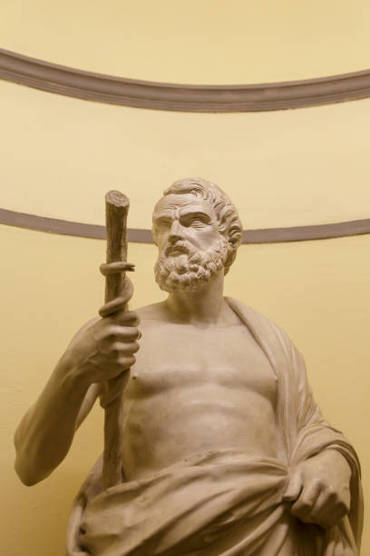 istock Statue of Man with Staff 938326250