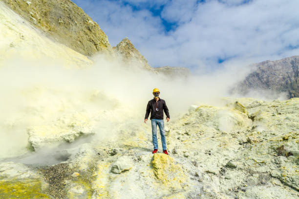 istock Active Volcano at White Island New Zealand. 938336942