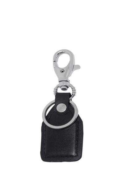 istock Blank leather key chain isolated on white background with clipping path. 938340456