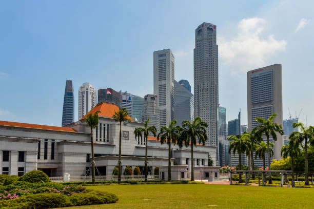 istock Singapore urban skyline and cityscape 938357532
