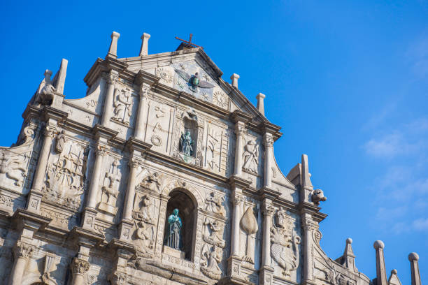 ruiny katedry św. - st pauls church zdjęcia i obrazy z banku zdjęć